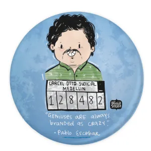 Limited Edition Pablo Escobar Badge: Exclusive Collectors Item